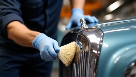 Team van Luminous AutoWash aan het werk